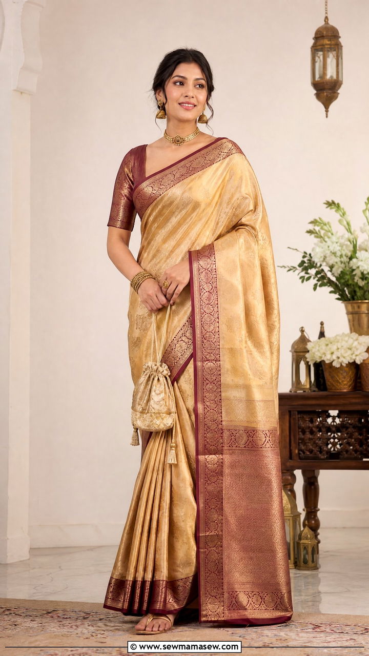 Eid al Adha silk saree - 30 Eid al Adha outfit ideas