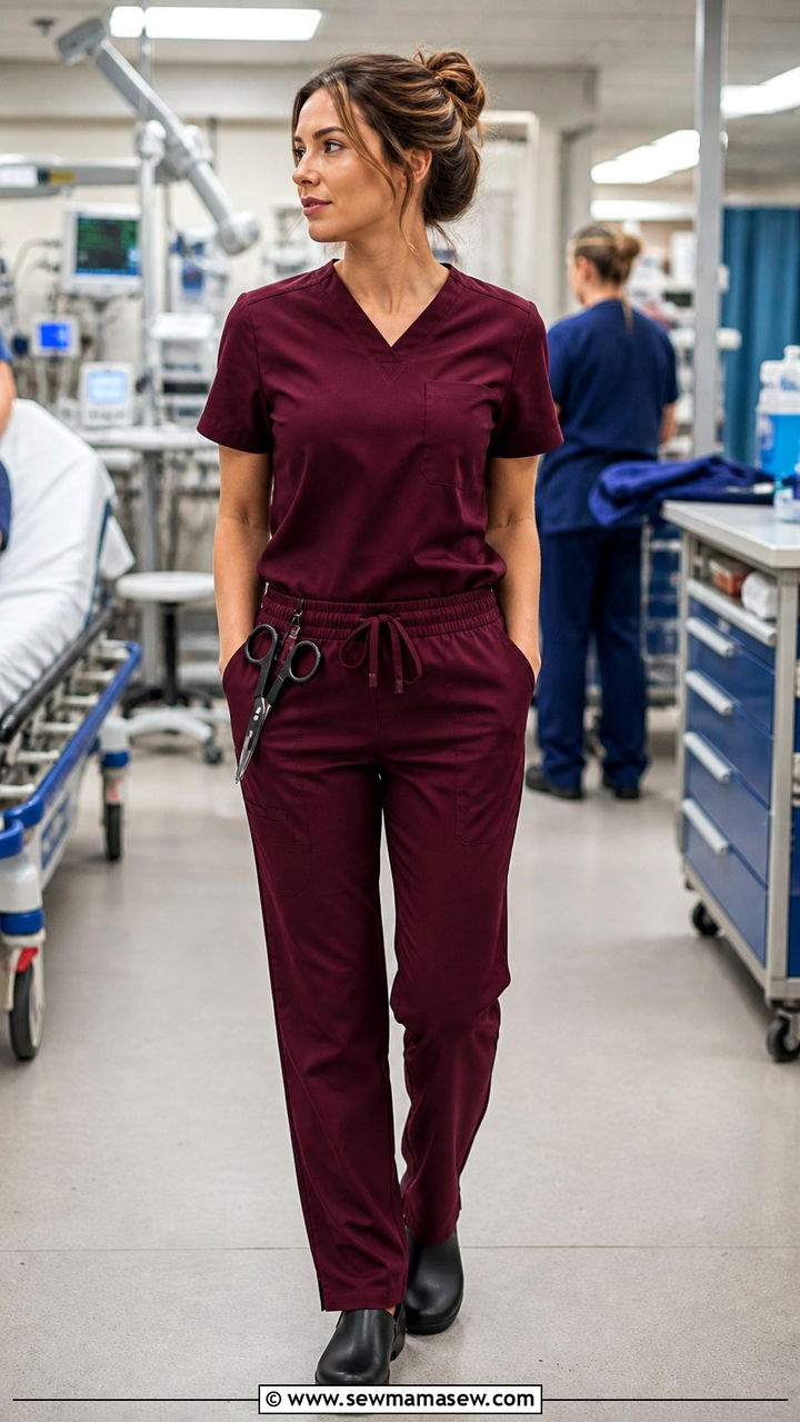 Emergency Room Nurse Scrub Outfit - 40 Nurse outfit ideas