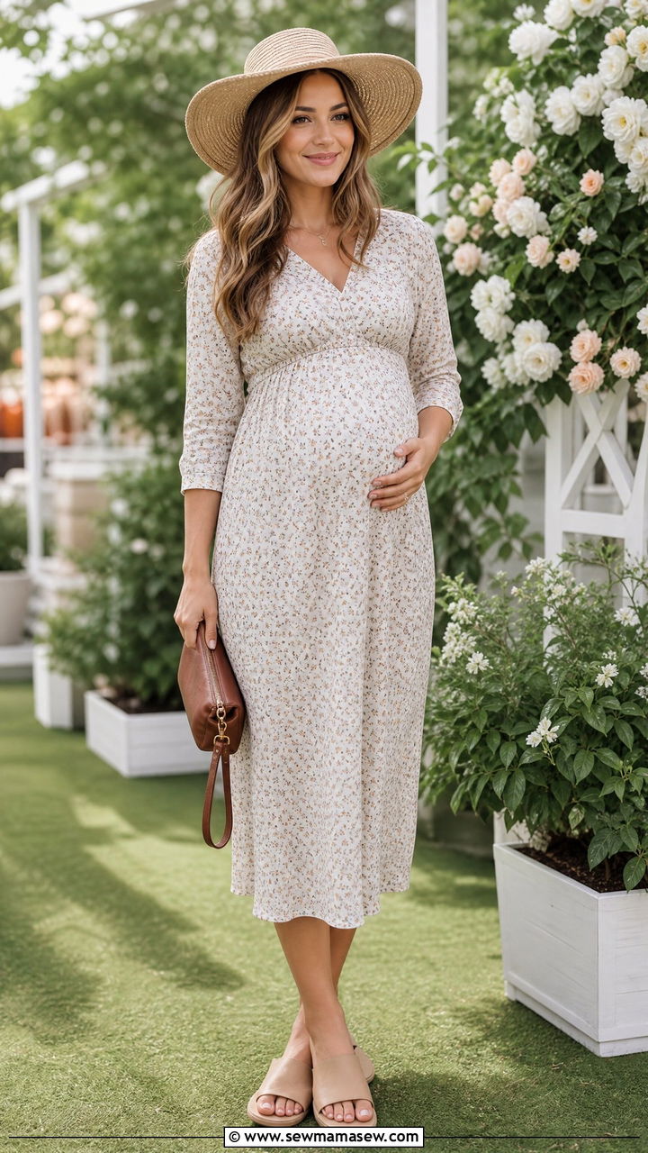 Empire Waist Dress Early Pregnancy - 25 First trimester mom outfit ideas