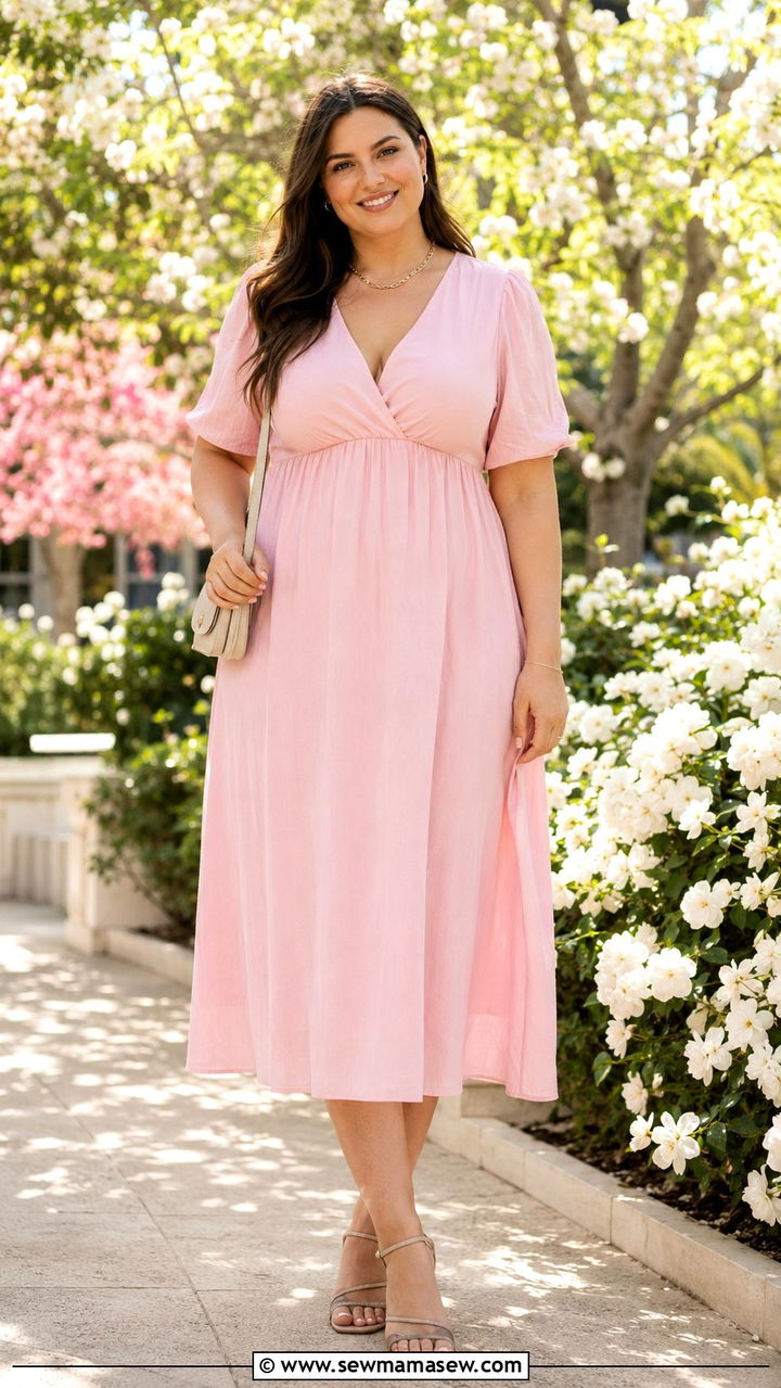 Empire Waist Dress Outfit For Love Handles - 20 Outfits for love handles