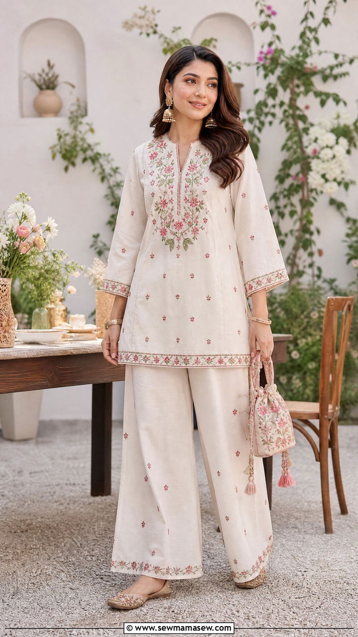 Ethnic fusion coord set for brunch - 30 Coord set outfit ideas for brunch