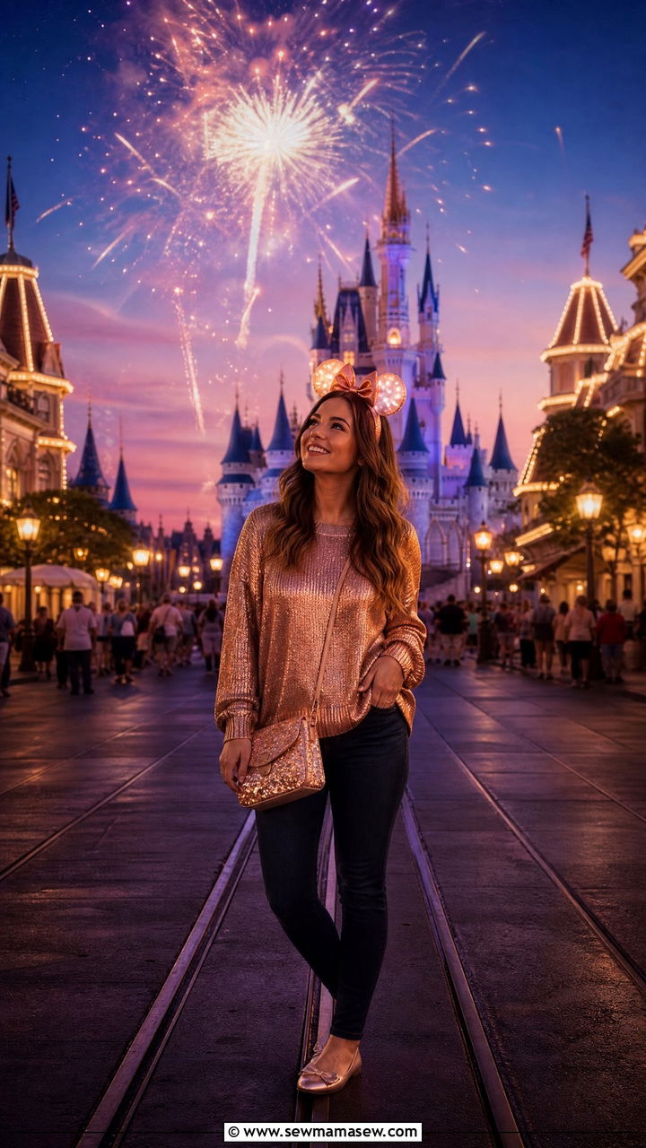Evening Fireworks Watch Party Outfit - 35 Magic Kingdom outfit ideas