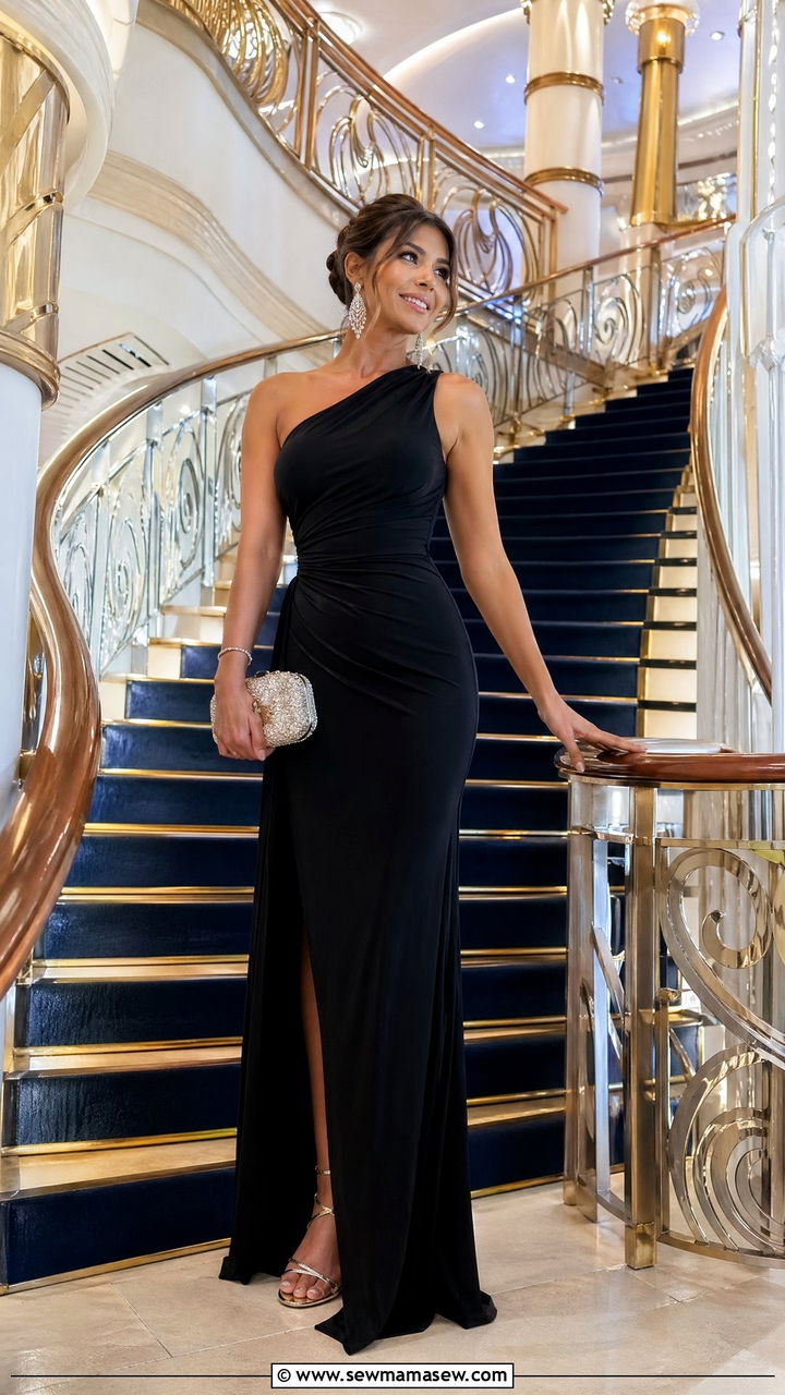 Evening Gown for Disney Cruise Formal Night - 35 Disney cruise outfit ideas