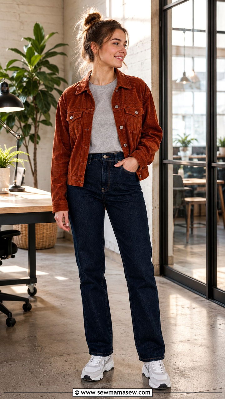 Fair Isle Knit With Corduroy Pants And Brogues - 20 Eclectic grandpa outfit ideas for work