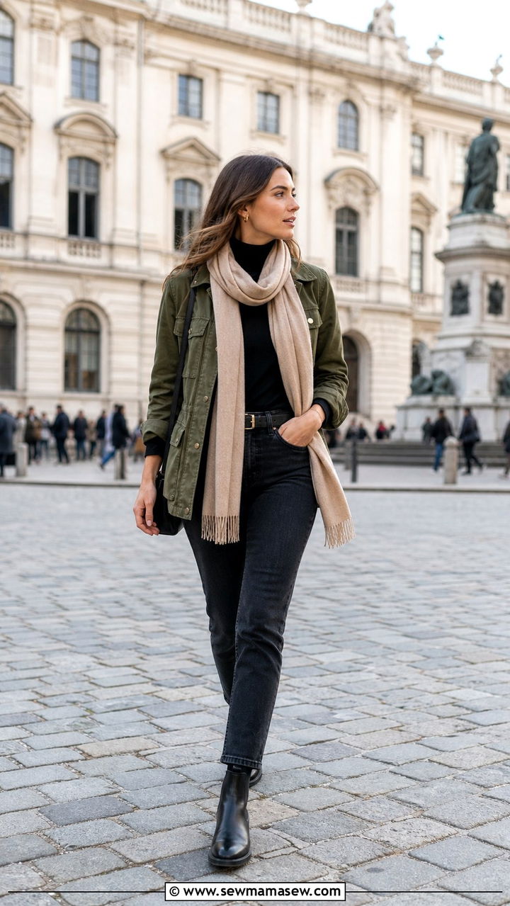 Fall layering outfit Vienna - 40 What to wear in Vienna