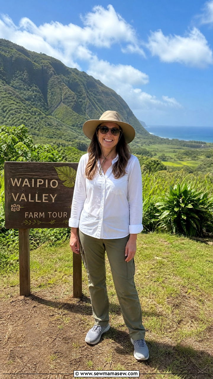 Farm Tour Outfit With Long Sleeves - 35 Big Island outfit ideas
