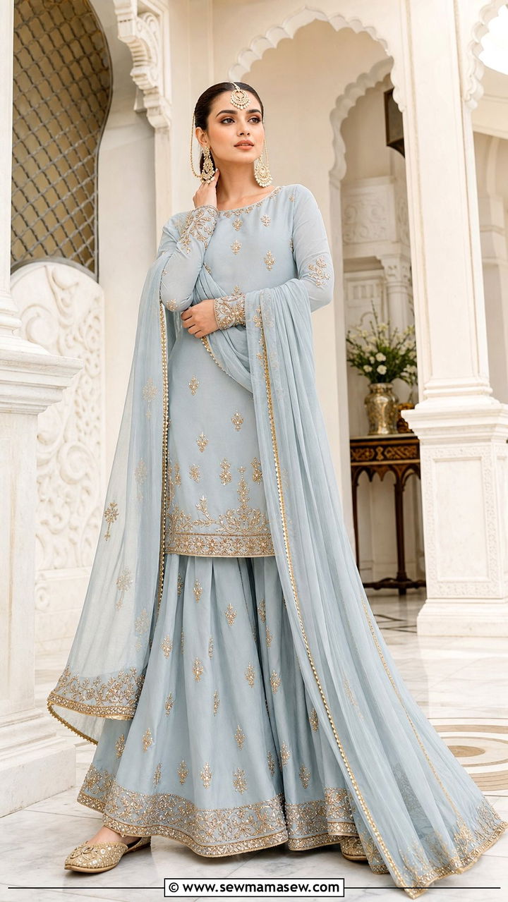 Farshi Salwar Set - 25 Eid matching set outfit ideas