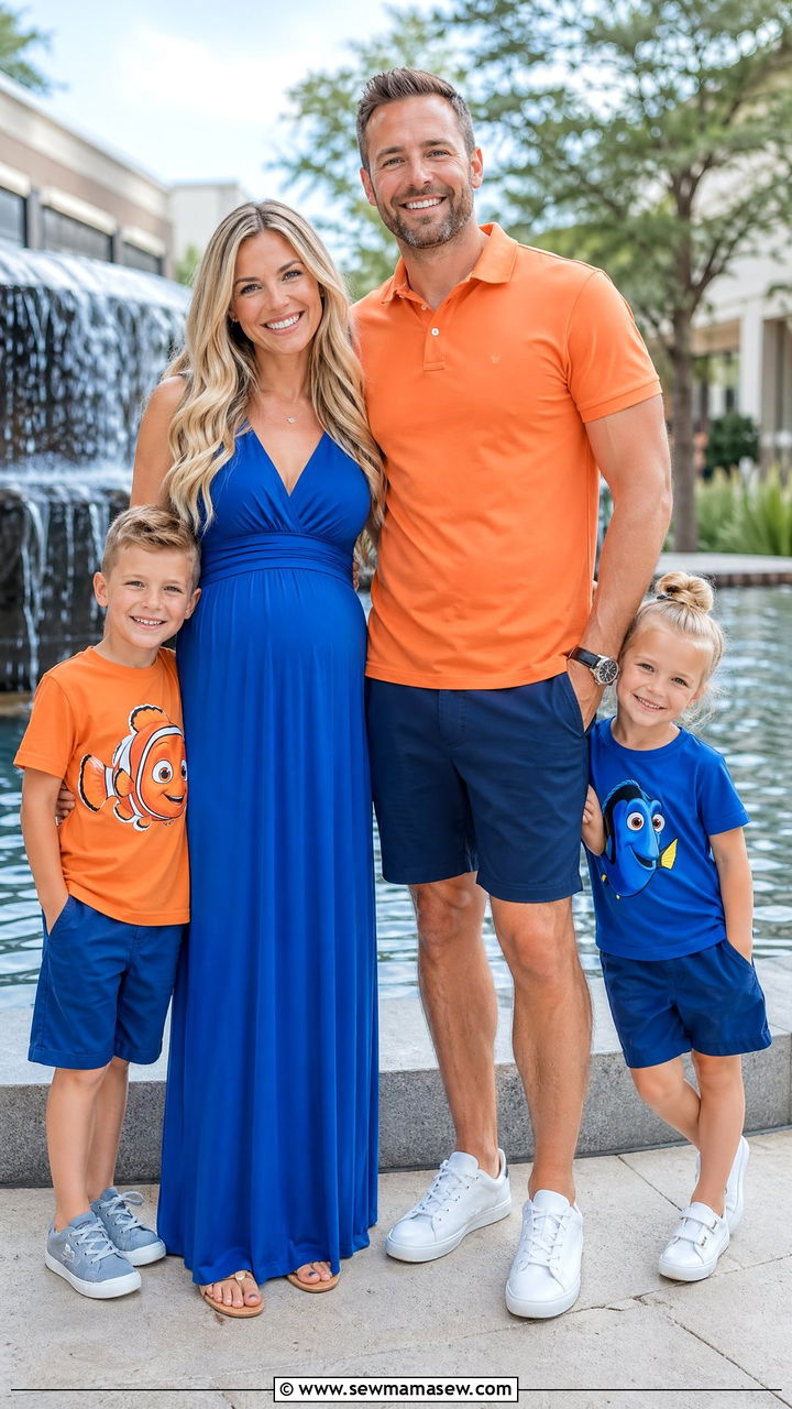 Finding Nemo Family Outfits - 35 Disney outfit ideas for family
