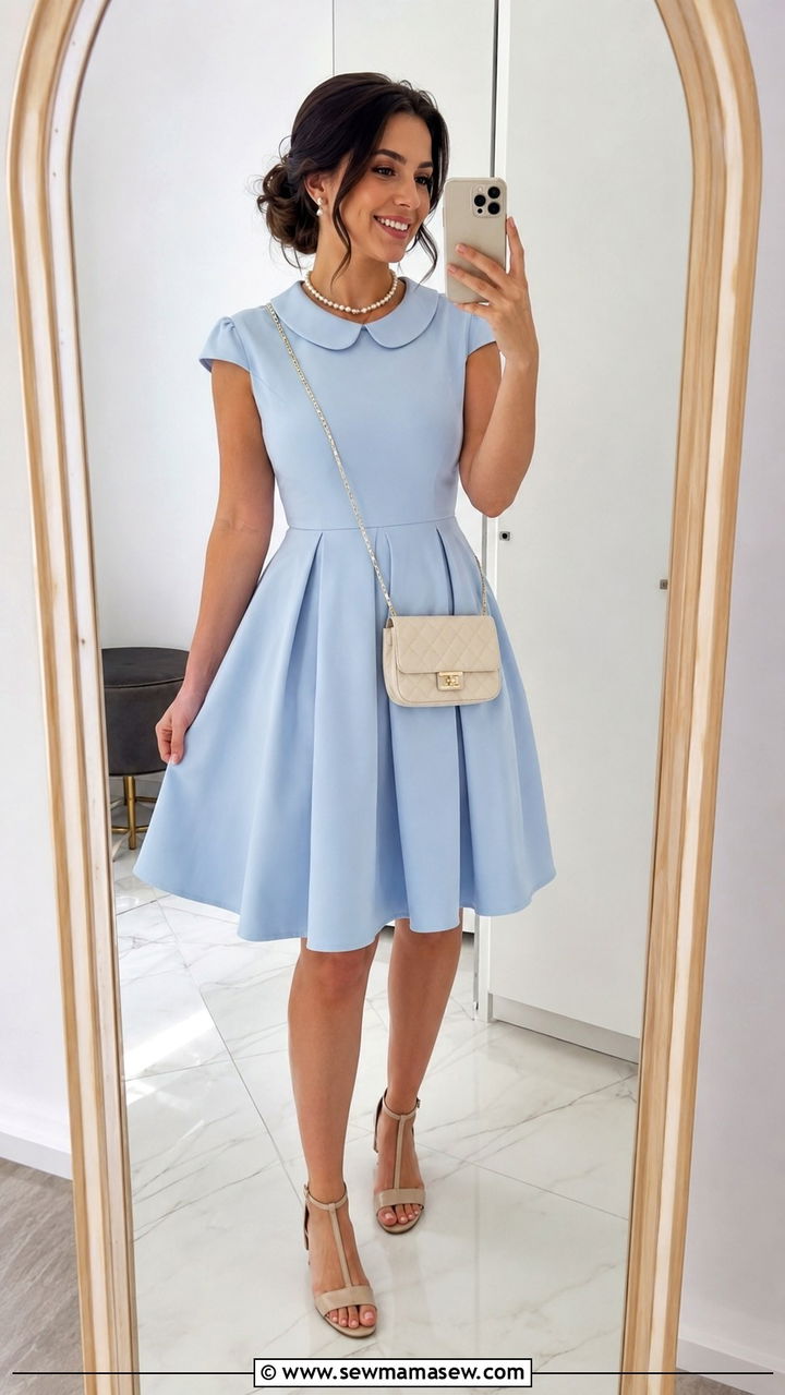 Fit And Flare Dress For Nursing Pinning - 25 Nursing graduation outfit ideas
