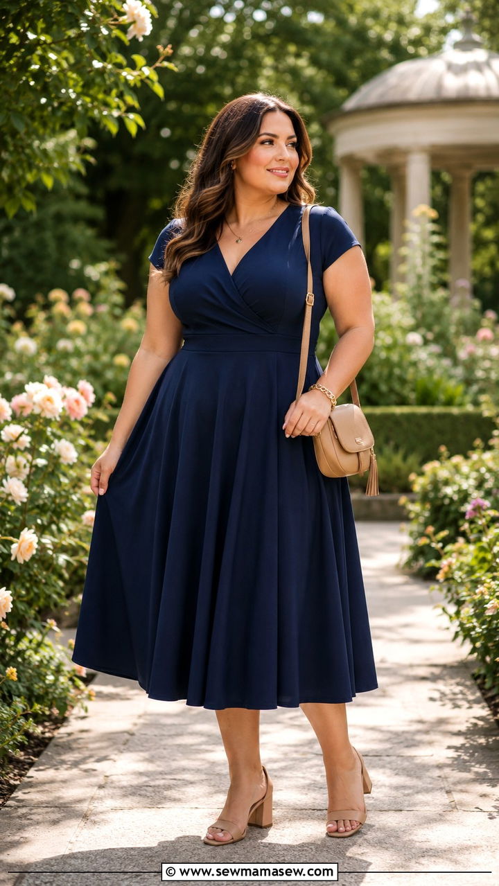 Fit and Flare Dress for Size 14 Hourglass - 25 Outfit ideas for size 14 hourglass