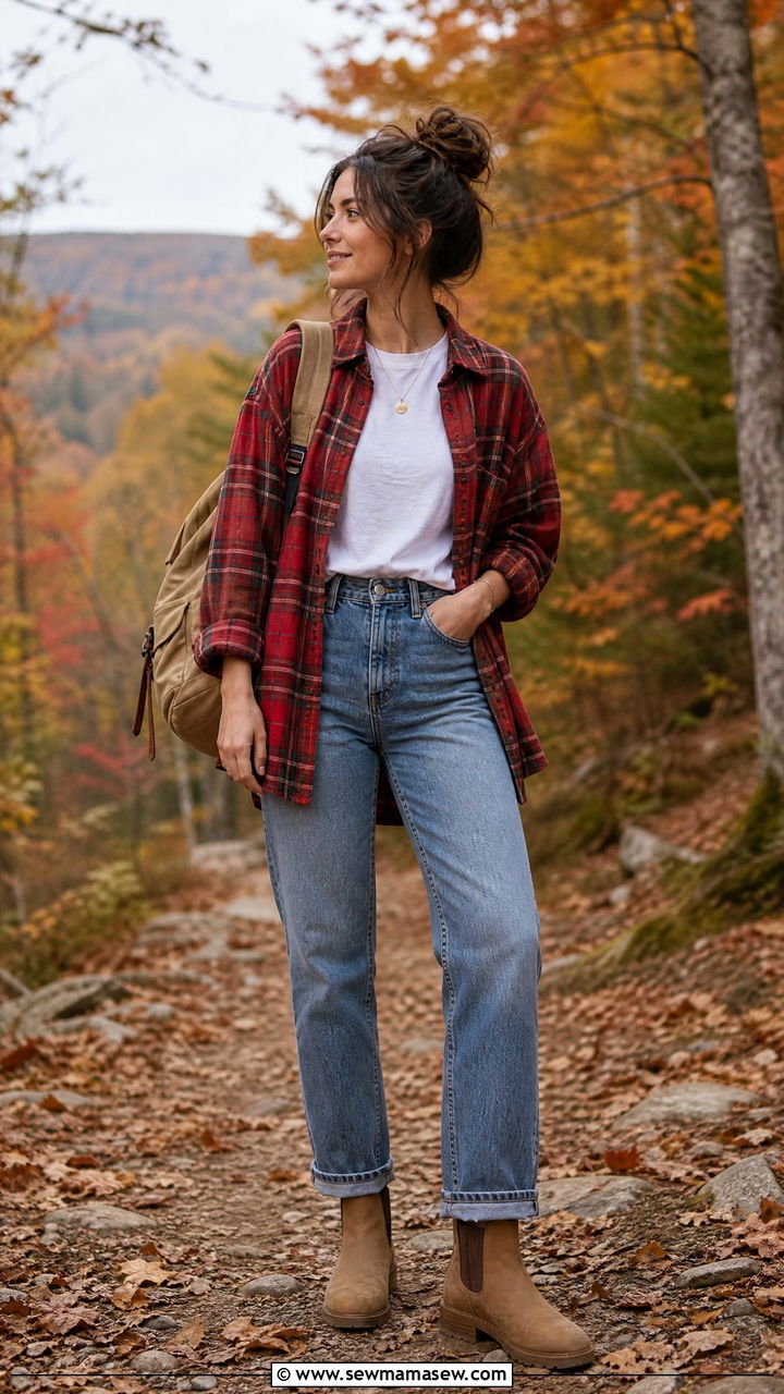Flannel Shirt and Boots Outfit - 30 Developer outfit ideas