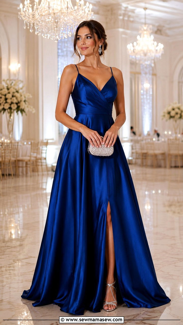 Floor Length Evening Gown for Charity Gala - 20 Charity gala outfit ideas