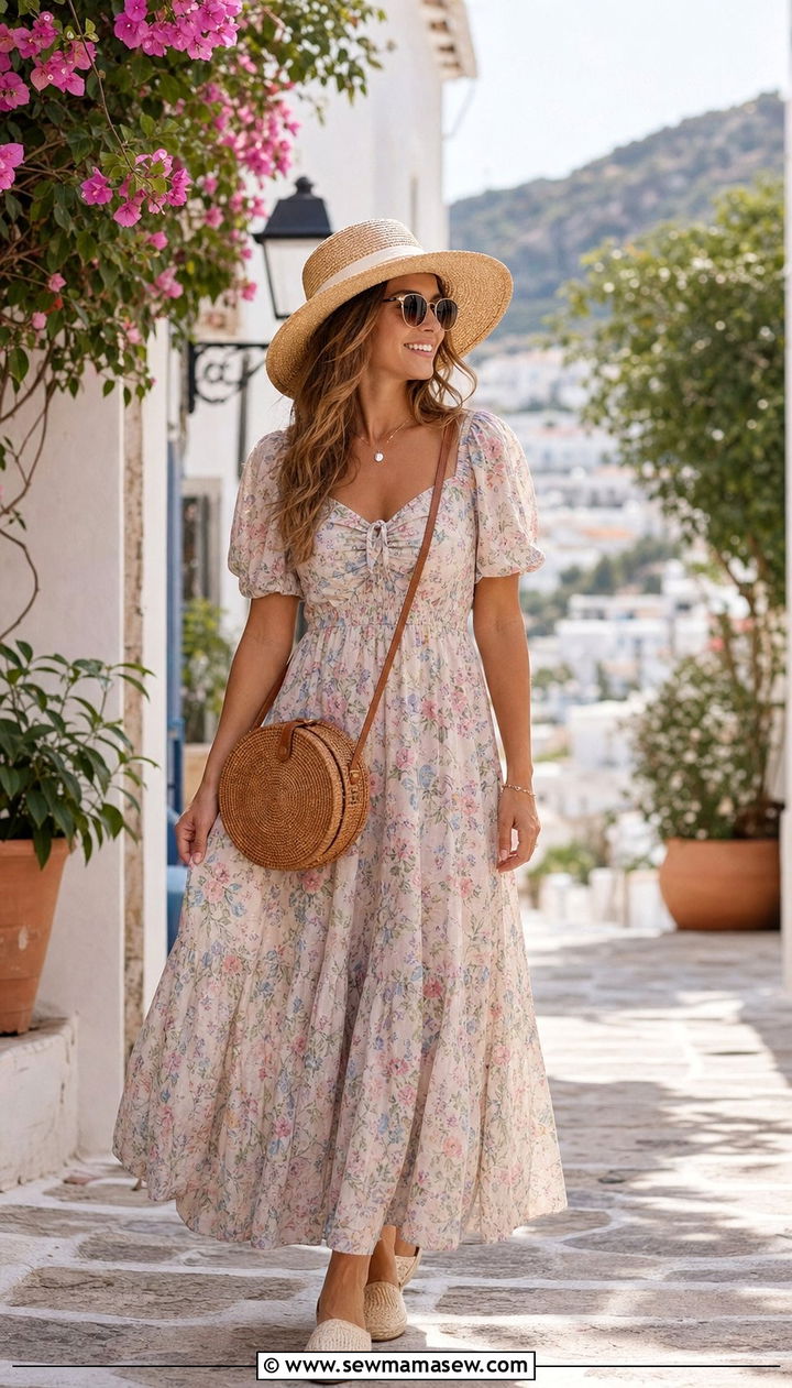 Floral Maxi Dress Outfit 2026 - 25 dress outfits 2026