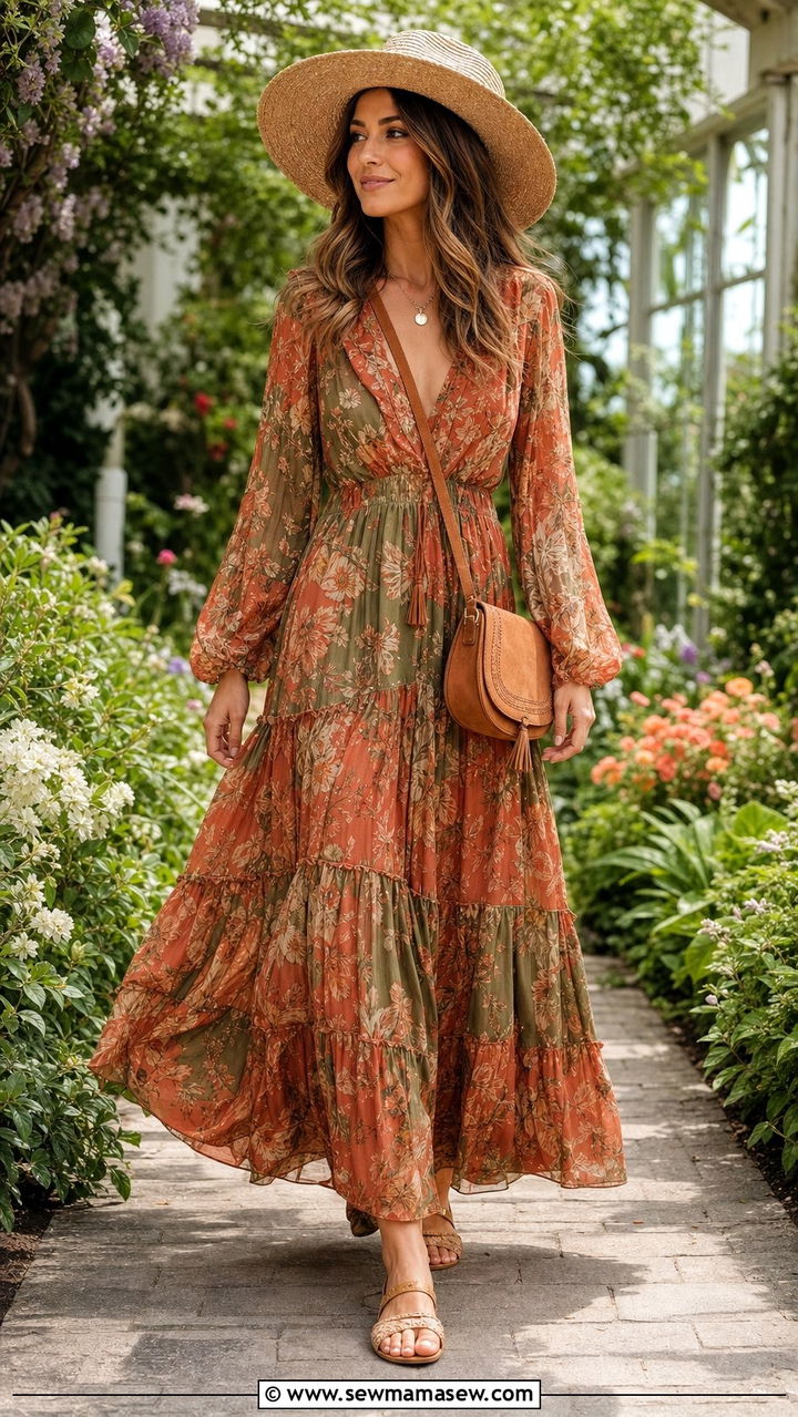 Floral Maxi Dress Outfit Spring - 25 spring summer 2026 outfits aesthetic