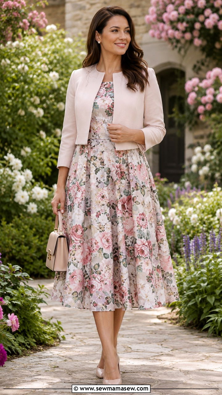 Floral Midi Dress Wedding Guest Pear Shape - 25 Wedding guest outfit ideas pear shape