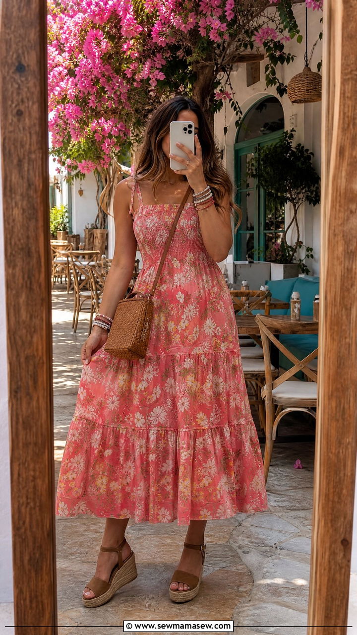 Floral Sundress Goa Outfit - 25 Goa outfit ideas