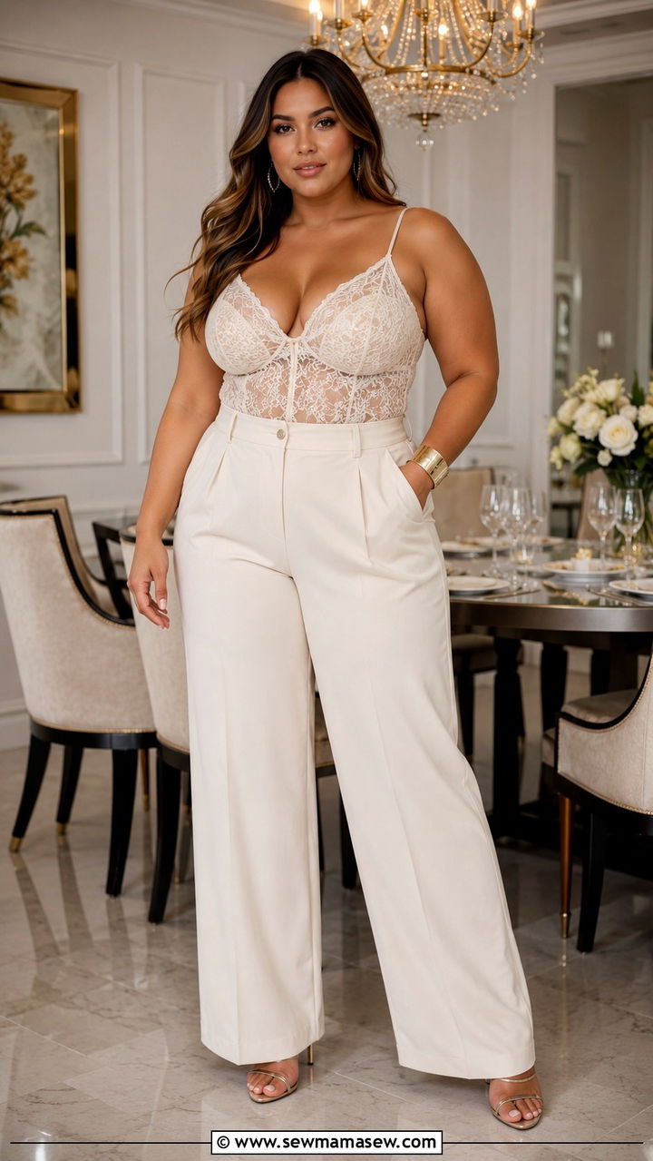 Floral Wrap Dress With Block Heel Sandals - 25 Birthday dinner outfit ideas plus size