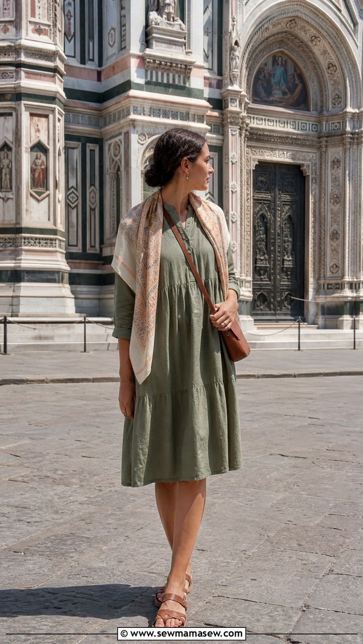 Florence church outfit with covered shoulders - 40 What to wear in Florence