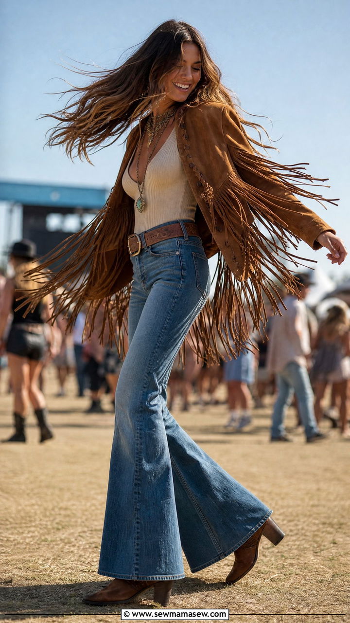 Fringe and Tassel Movement Outfit - 35 maximalist outfits