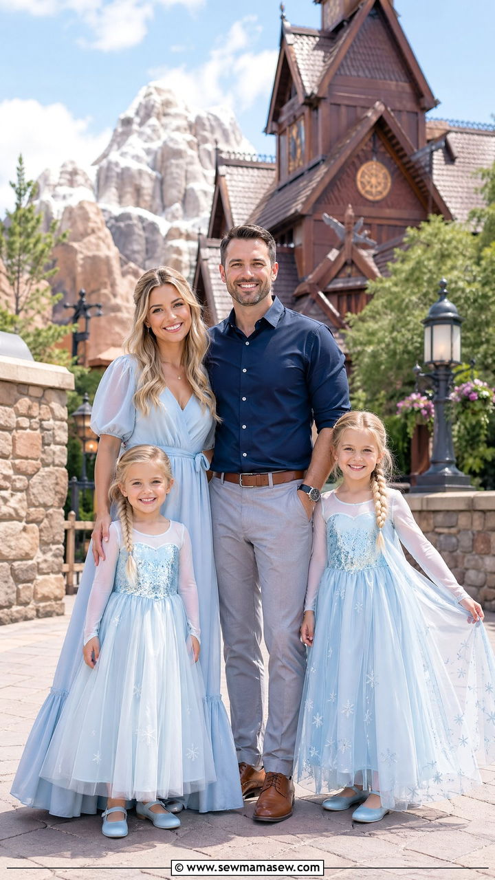 Frozen Family Outfits for Disney - 35 Disney outfit ideas for family