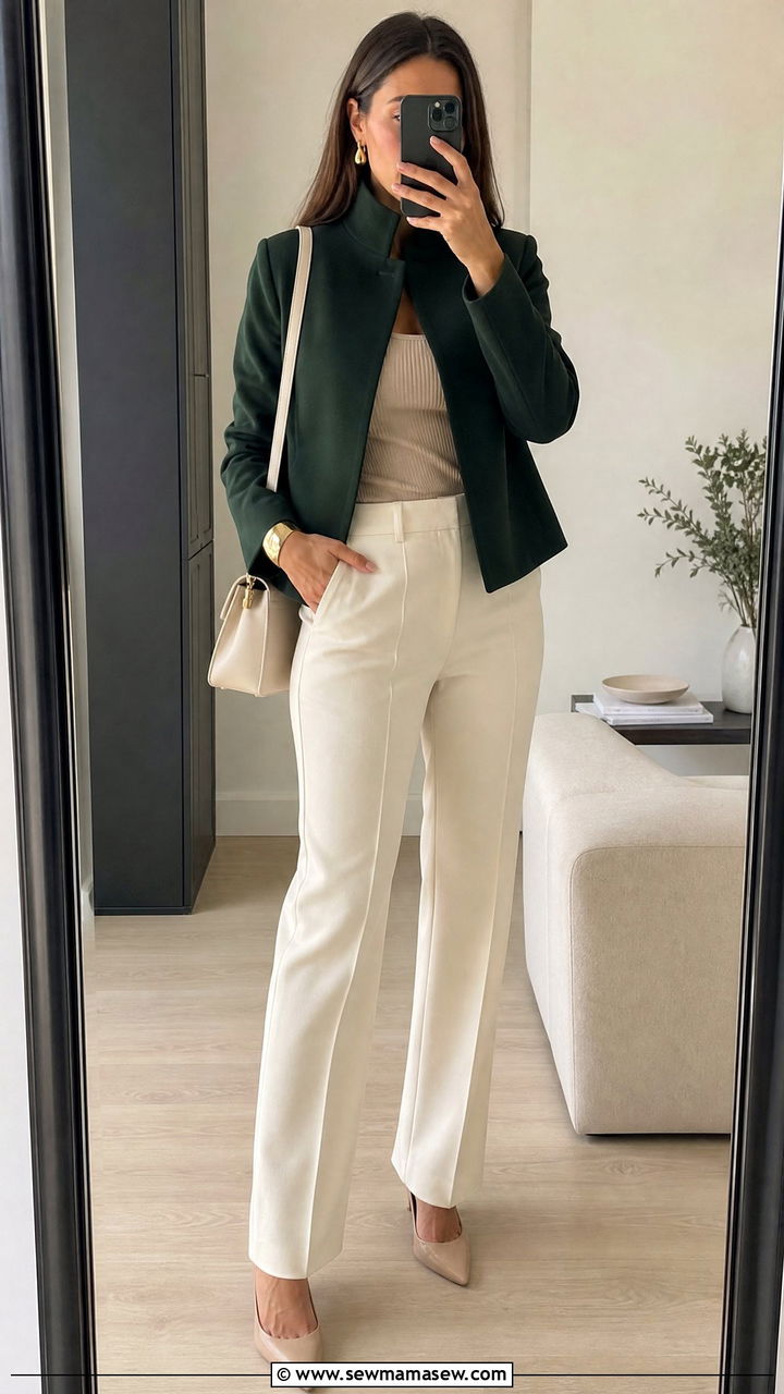 Funnel Neck Jacket Outfit - 30 glamoratti outfits aesthetic