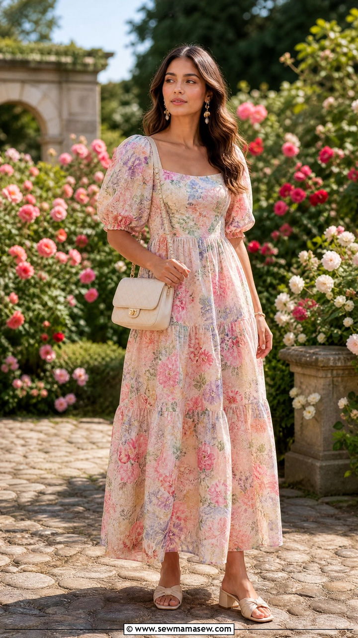 Garden wedding maxi dress for guest - 35 Maxi dress for wedding guest outfit ideas