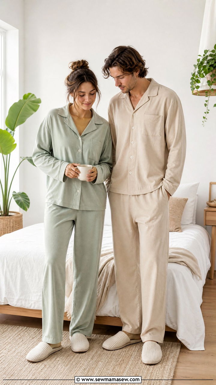 Gender Neutral Matching Pajama Set - 25 Matching pajama outfit ideas