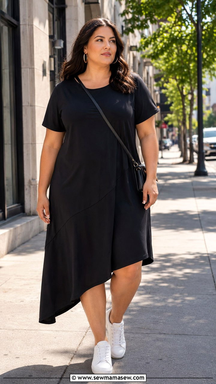Geneva Dress with Classic Sneakers - 20 Plus size from Universal Standard