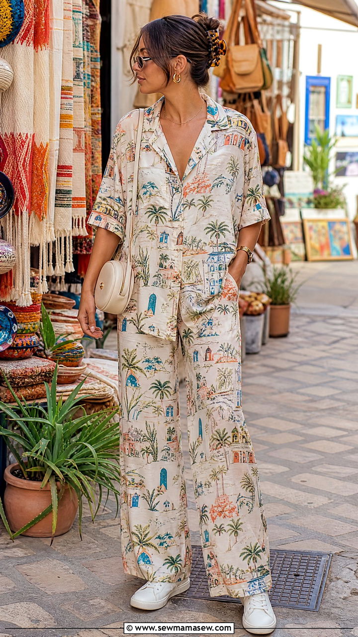 Girls trip matching co ord set - 30 Girls trip outfit ideas