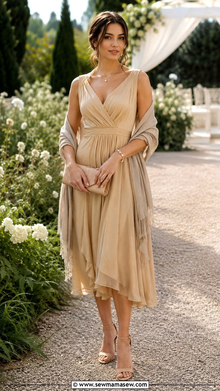 Gold Wedding Guest Outfit - 30 Gold outfit ideas