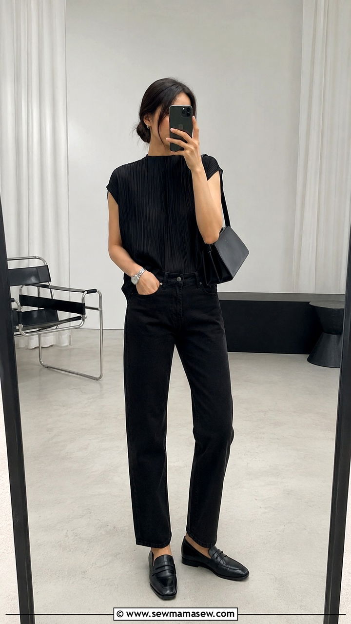 Graphic Designer Outfit All Black Monochrome - 20 Graphic designer outfit ideas