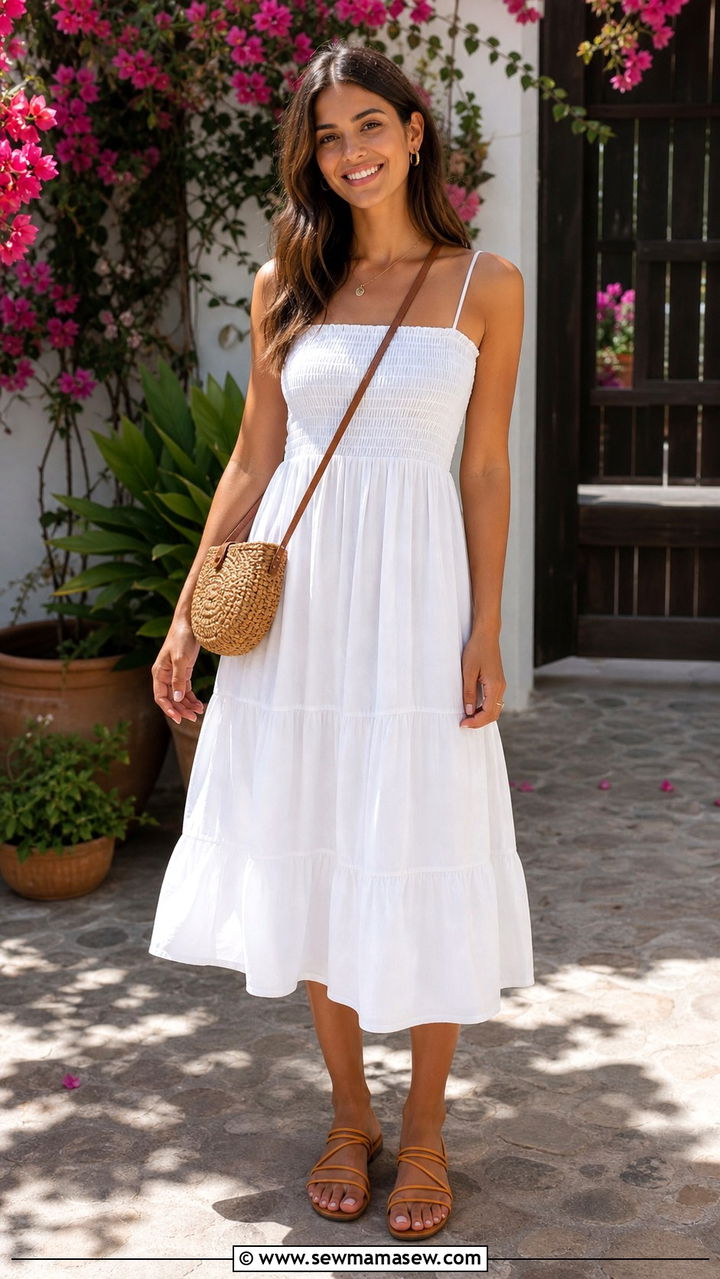 Graphic Tee With Relaxed Denim Shorts - 40 summer casual outfit ideas
