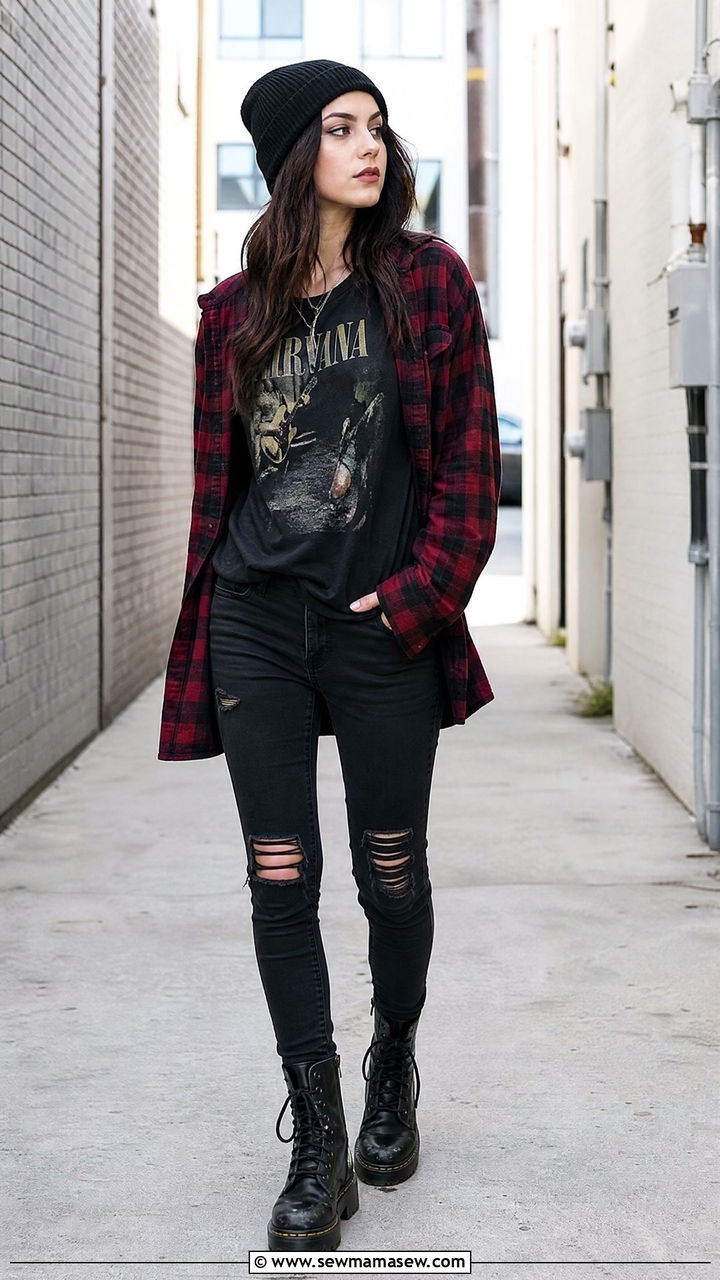 Grunge Aesthetic Outfit - 20 aesthetic outfits aesthetic