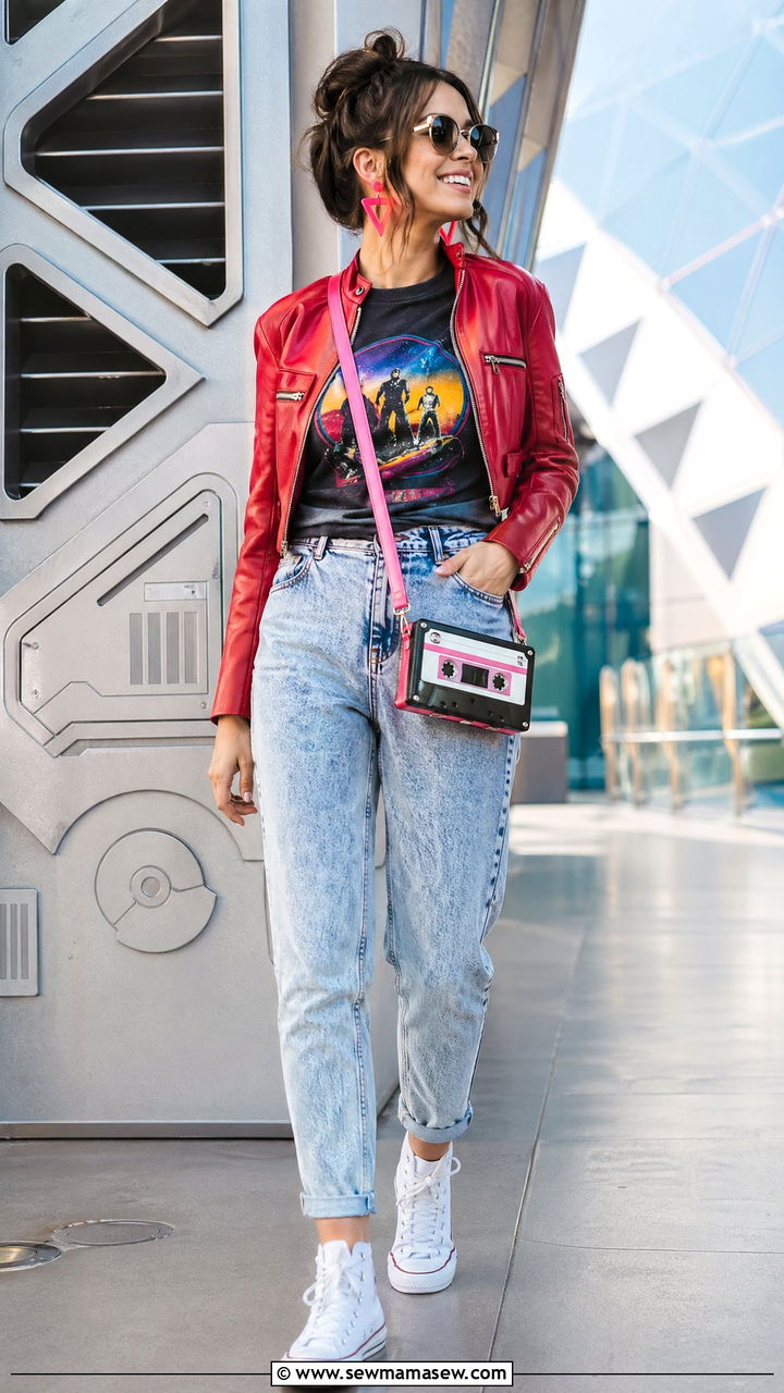 Guardians of the Galaxy Cosmic Rewind 80s Outfit - 35 Epcot outfit ideas
