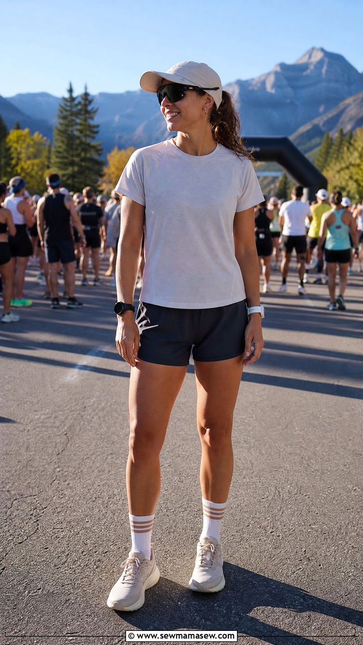 Half marathon outfit with crew socks - 25 Half marathon outfit ideas