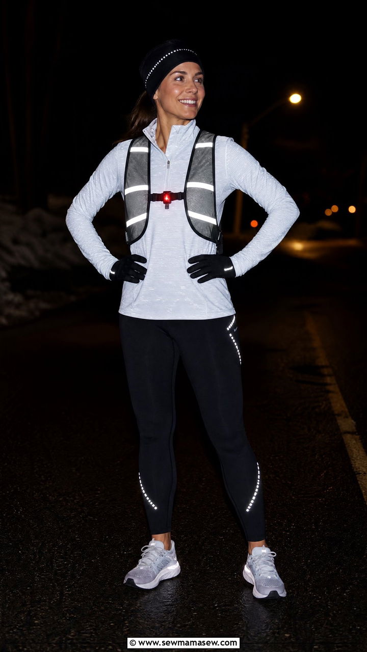 Half marathon outfit with reflective gear - 25 Half marathon outfit ideas