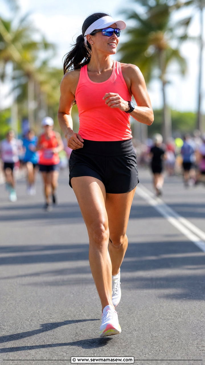 Half marathon outfit with visor - 25 Half marathon outfit ideas