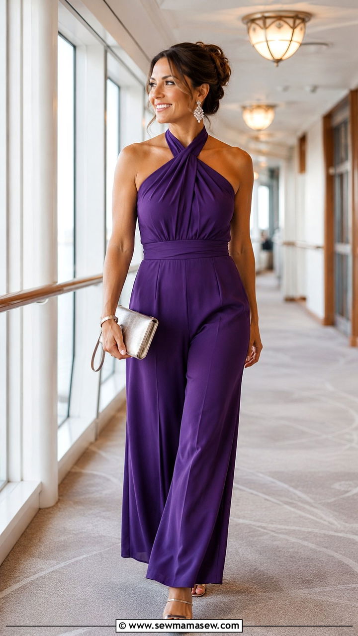 Halter Neck Jumpsuit Disney Cruise Formal Night - 30 Disney cruise formal night outfit