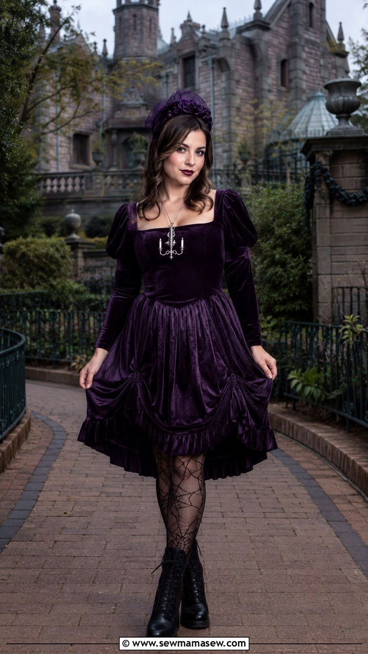 Haunted Mansion Disney Bounding Outfit - 30 Disney bounding outfit ideas