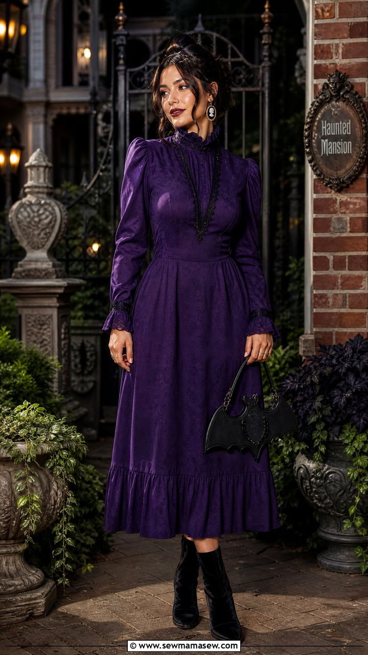 Haunted Mansion gothic chic outfit - 30 Cute Disney outfits for women