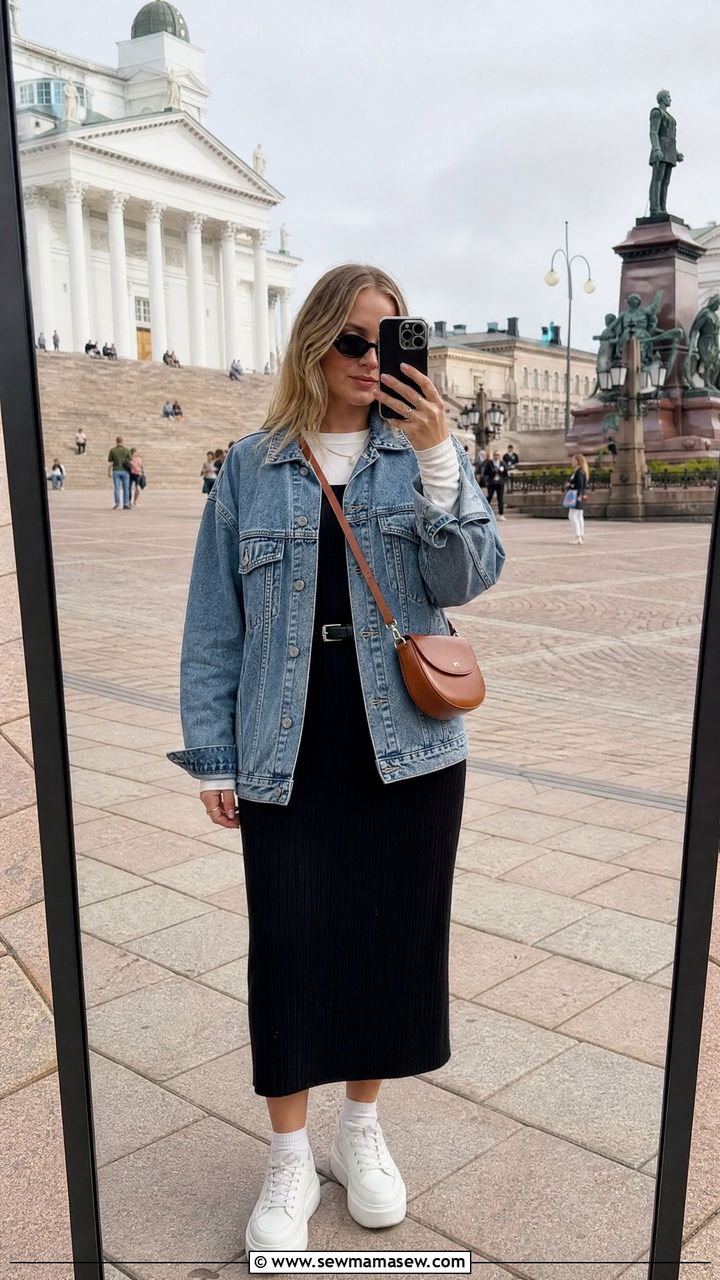 Helsinki Denim Jacket Outfit - 25 Helsinki outfit ideas
