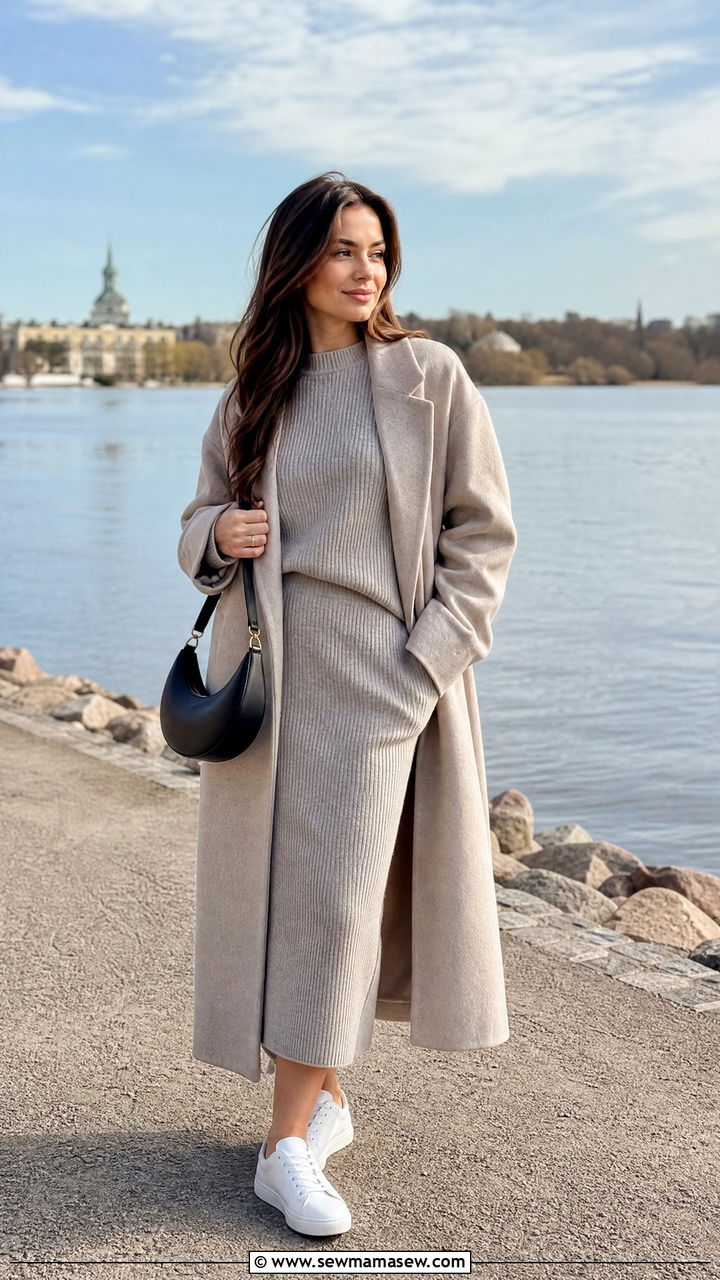 Helsinki Knitted Co Ord Set Outfit - 25 Helsinki outfit ideas