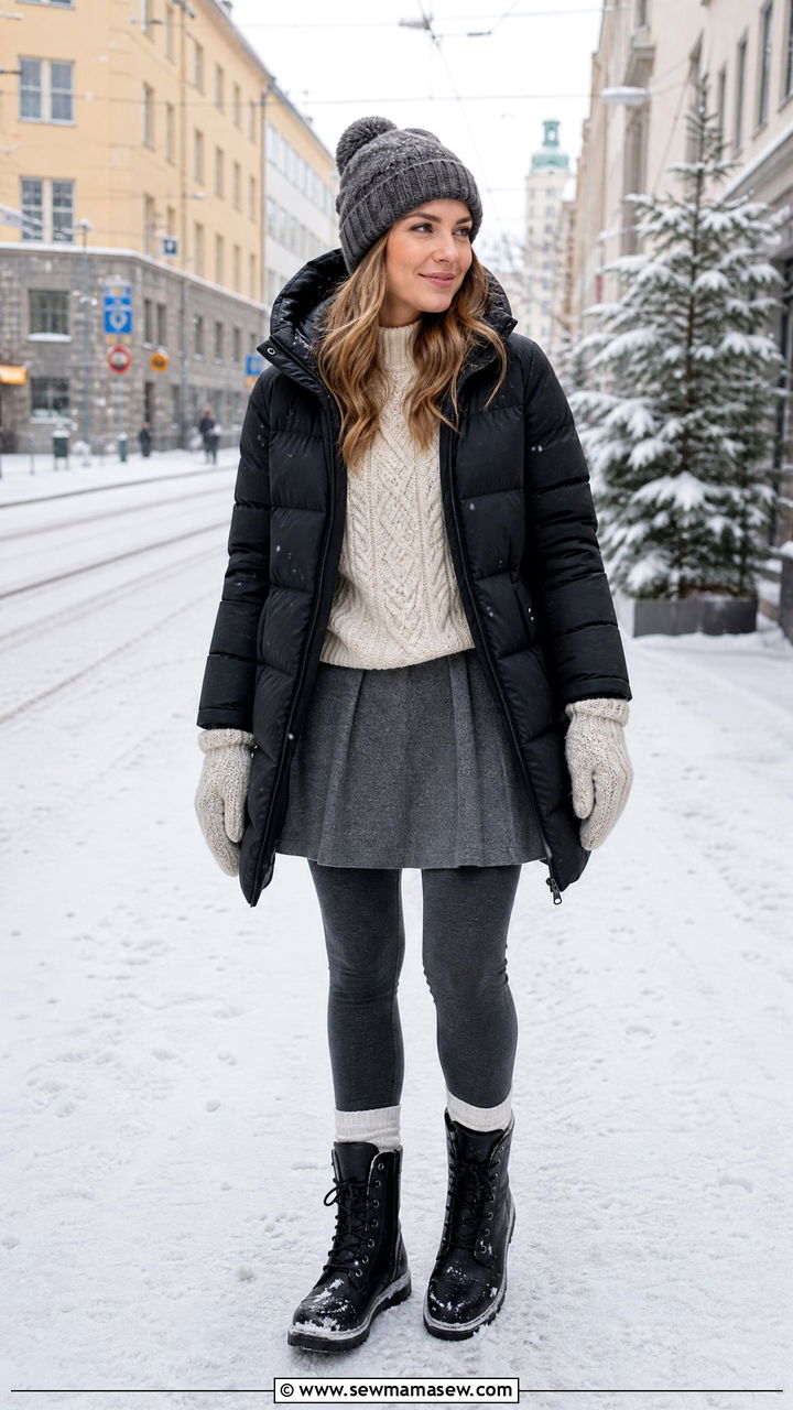 Helsinki Puffer Jacket Outfit - 25 Helsinki outfit ideas