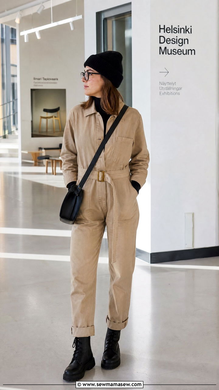Helsinki Utility Jumpsuit Outfit - 25 Helsinki outfit ideas