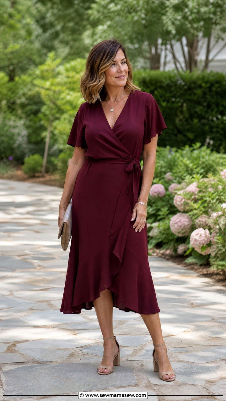 High necklines that age you over 40 - 20 Fashion mistakes to avoid over 40