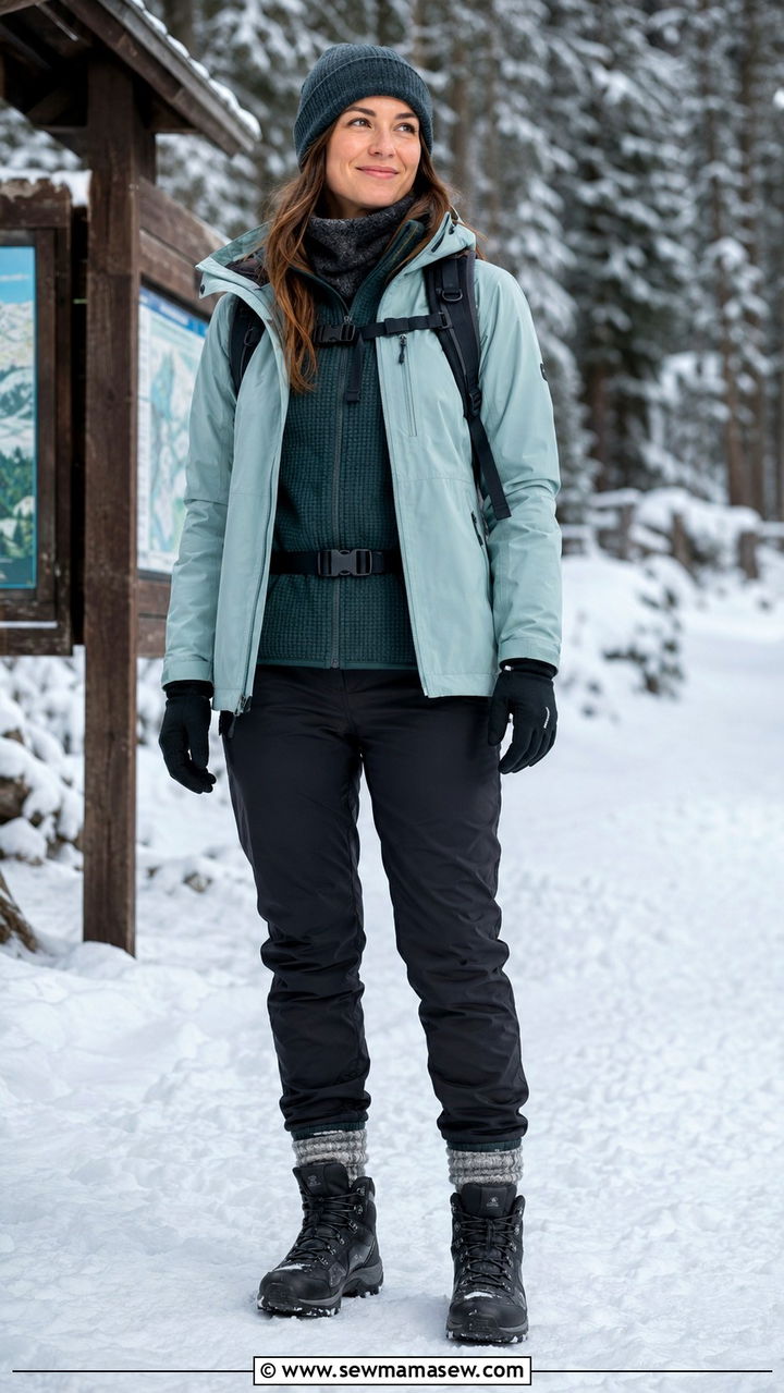 Hiking Outfit for Cold Weather - 30 Hiking outfit ideas 2026