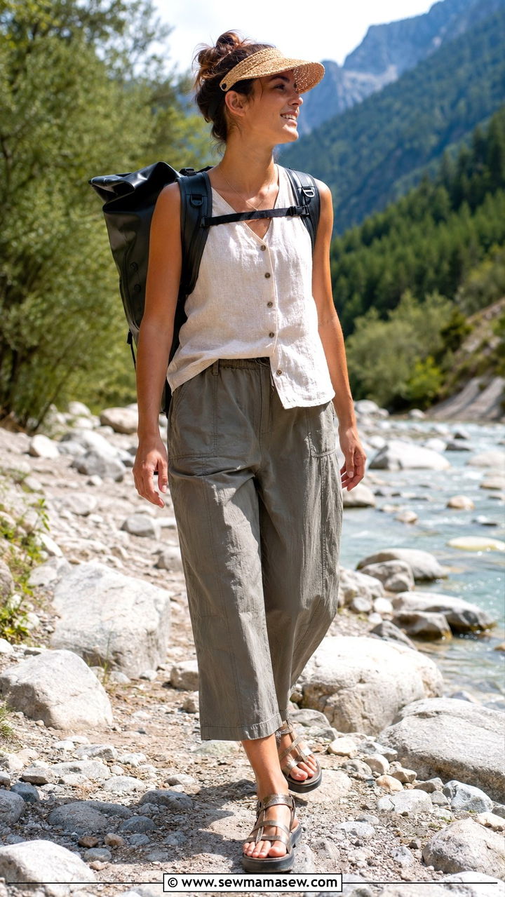 Hiking Outfit with Hiking Sandals - 30 Hiking outfit ideas 2026