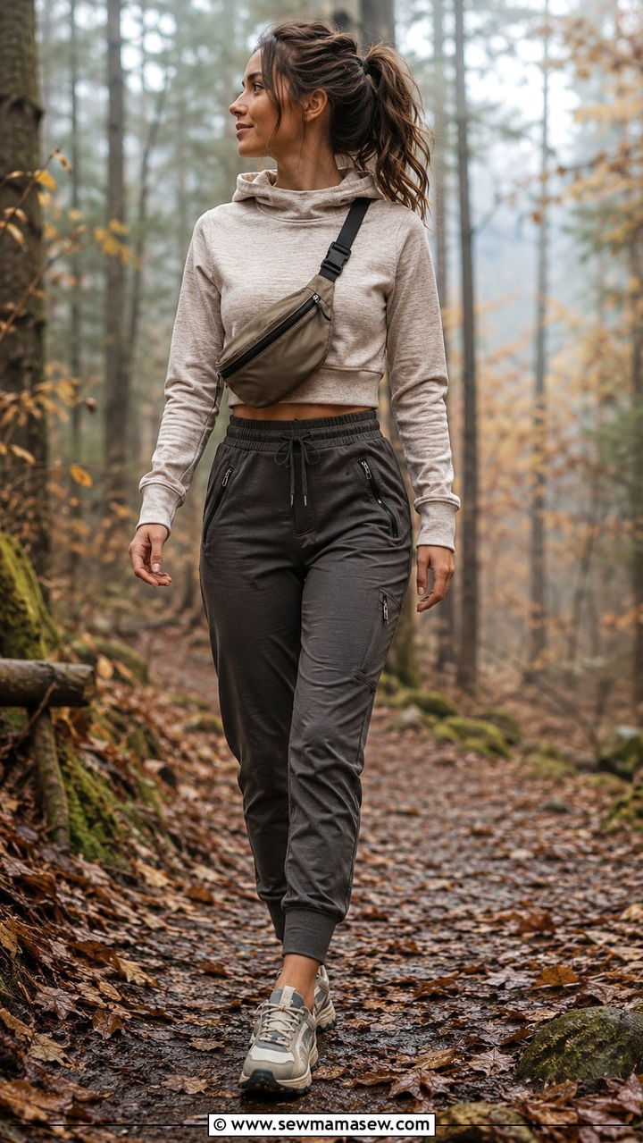 Hiking Outfit with Joggers - 30 Hiking outfit ideas 2026
