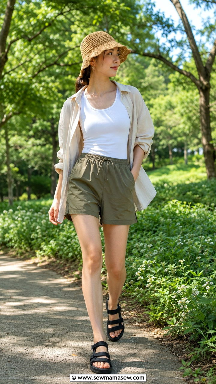 Hiking sandals outfit gorpcore summer - 30 Gorpcore outfit ideas