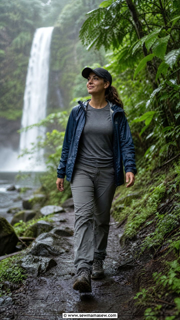 Hilo Rainforest Outfit With Rain Jacket - 35 Big Island outfit ideas